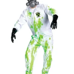 Mens Plus Size Radiation Recovery Team Costume