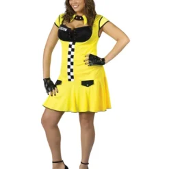 Plus Sexy Meter's Running Cabbie Costume