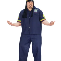 Plus Size Way High Patrolman Costume