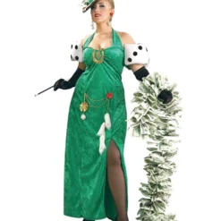 Plus Size Lady Luck Costume For Adult