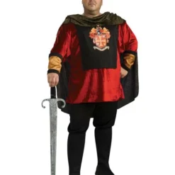 Plus Size Deluxe Renaissance King Mens Costume