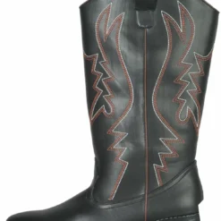 Cowboy (Black) Adult Boots