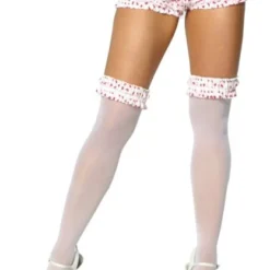 Ruffle Shorts Adult - Red Hearts