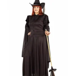 Womans Plus Size Classic Witch Costume
