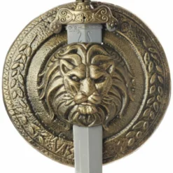 Gladiator Combat Shield And Sword