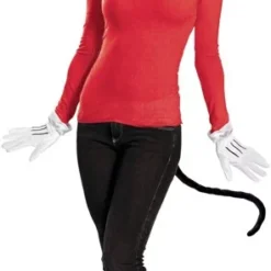 Red Minnie Mouse Adult Costume Kit