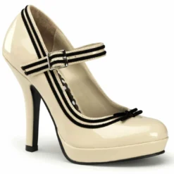 Pinup Secret (Cream Patent) Adult Shoes