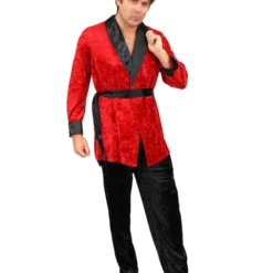 Mens Plus Size Smoking Jacket Costume