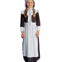 Pilgrim Girl Costume For Child