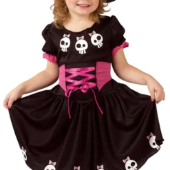 Skull Witch Toddler Costume