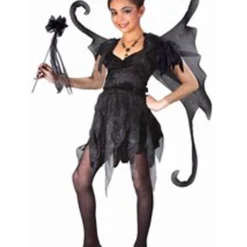 Midnight Fairy Costume For Girl