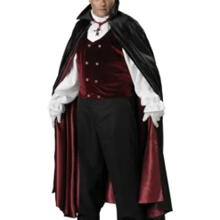 Plus Size Gothic Vampire Costume For Adult
