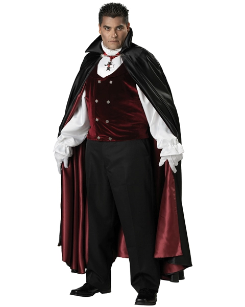 Plus Size Gothic Vampire Costume For Adult