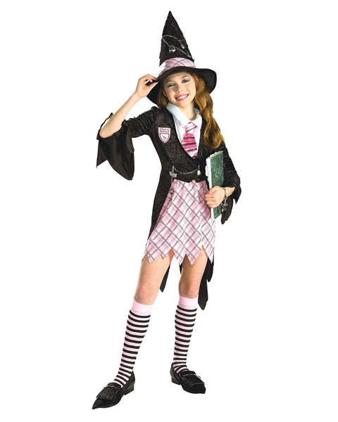 Charm School Witch Costume For Girl