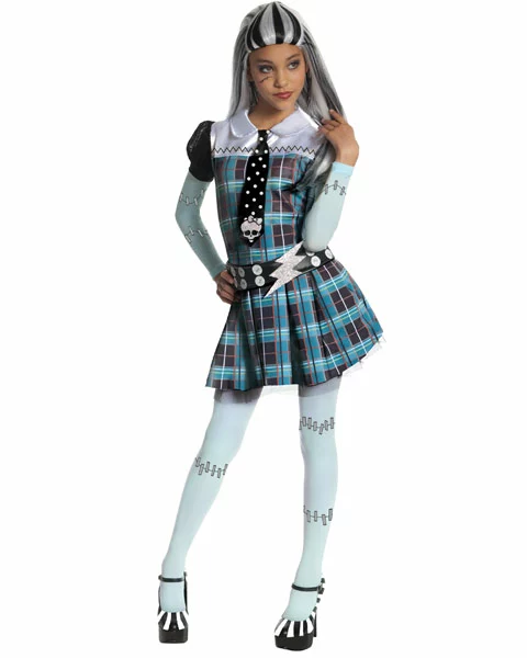 Frankie Stein Monster High Costume For Girls