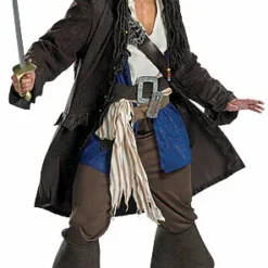 Adult Prestige Captain Jack Sparrow Costume