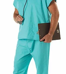 Plus Size Doctor Scrubs Costume