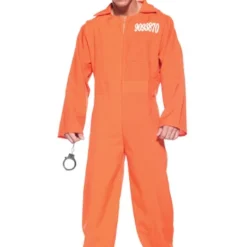 Plus Size Prison Jumpsuit