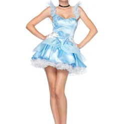 Sexy Blue Princess Costume