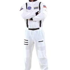 Mens White Astronaut Costume