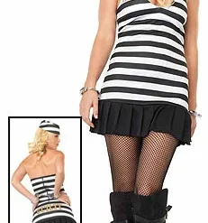 Women's Sexy Convict Costume